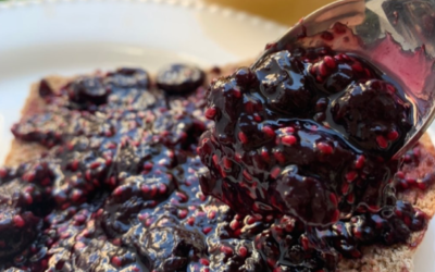 Mermelada de frutos rojos y chia