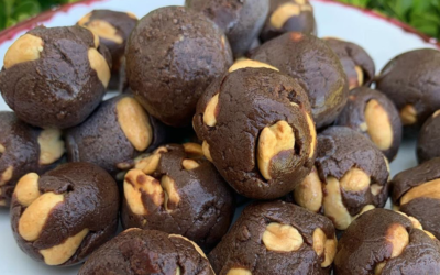 Trufas de Maní y Cacao